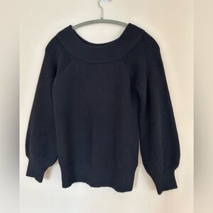 Cuyana Black Knit Sweater - Sold Out/Rare